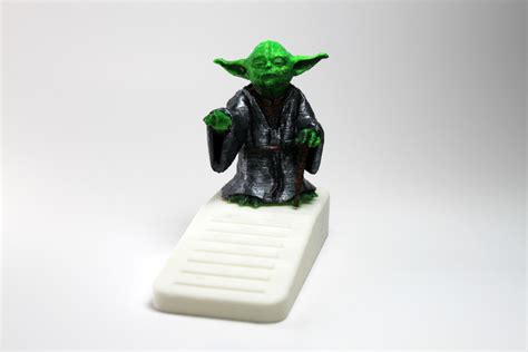 3d Printed Yoda Keeps Gates Door Stopper By Pasodem Pinshape