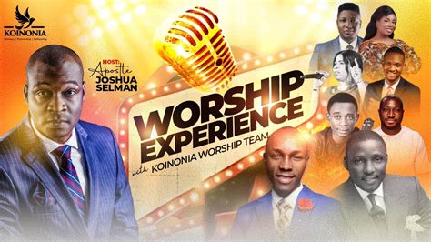 Worship Experience With Koinonia Worship Team 14 Ii12ii 2022 Youtube