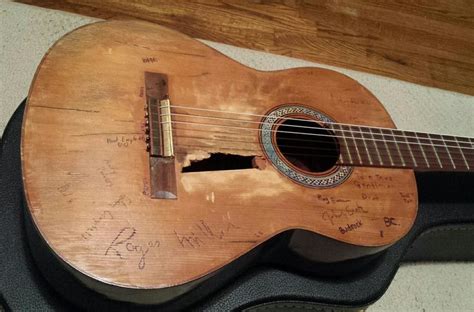 This Is The Latest Replica I Love Willie Nelson Dont You He Wore Out His Guitar