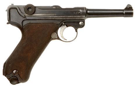 Deactivated Wwi German Luger With Regimental Markings