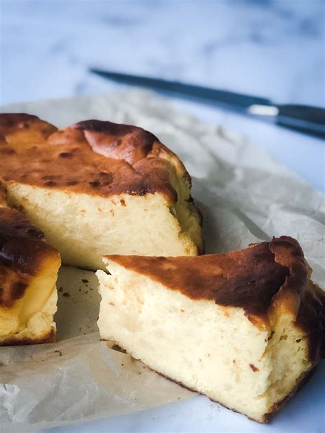 Garnish with cherry pie filling, whipped cream, and more! Burnt Basque Cheesecake in 2020 | Cheesecake, Cheesecake ...