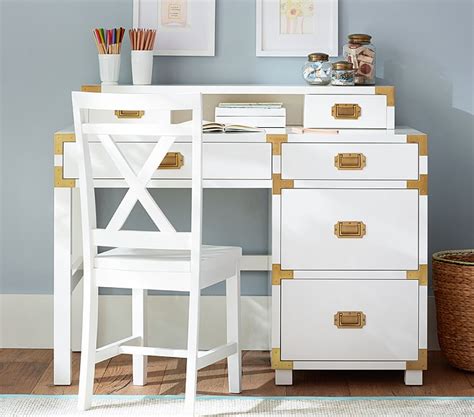 Many prefer to add a hutch on the top of a desk to save on square footage or to keep all of their office items in one centered area. Pottery Barn Kids Desks and Hutches On Sale That Are ...