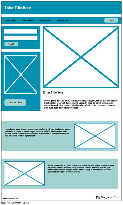 Wireframe Templates And Examples Free Wireframe Tool