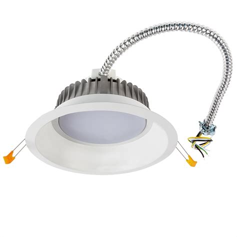 Brightness, color, and bulb life. 8" Commercial LED Downlight - 25 Watt Recessed Retrofit ...