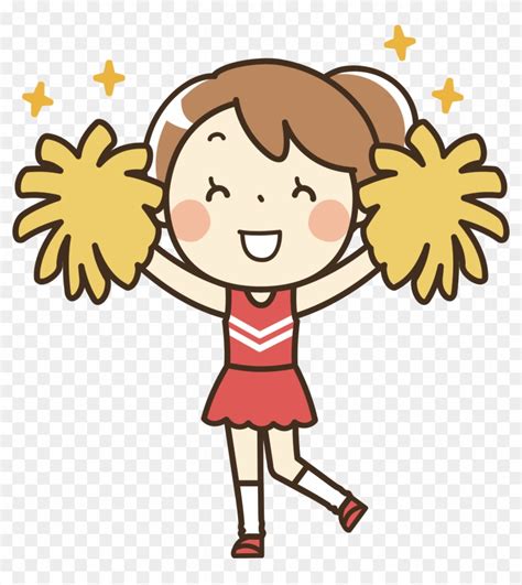 Clipart Cheerleader Pom Pom Clipart Free Transparent Png Clipart Images Download