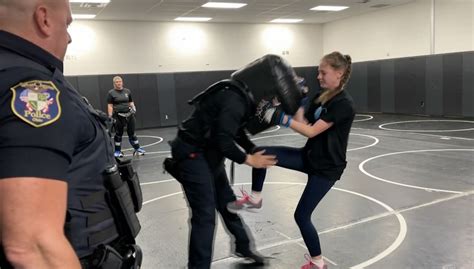 Police Helping Teens With Self Defense Classes
