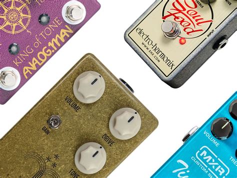 Best Overdrive Pedals For A Powerful And Full Guitar Sound Run The Music