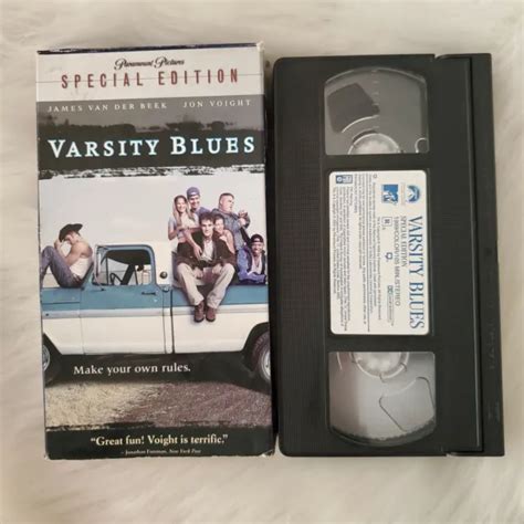 Varsity Blues Vhs 2000 Special Edition Jon Voight James Van Der Beek