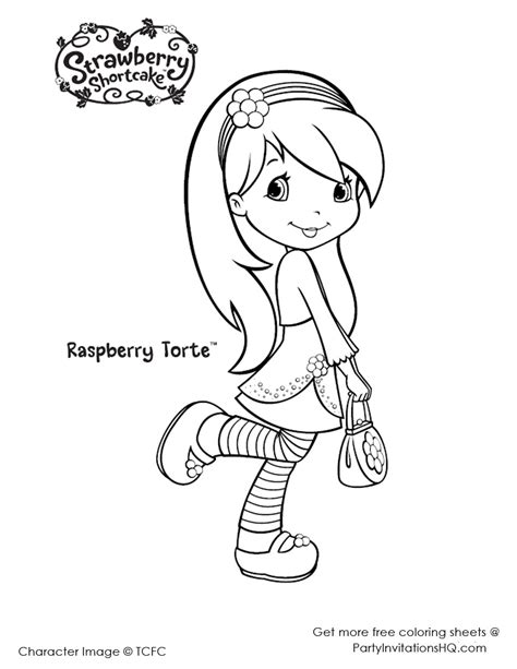 Coloring pages for strawberry shortcake are available below. Strawberry Shortcake Coloring Page - Get Coloring Pages