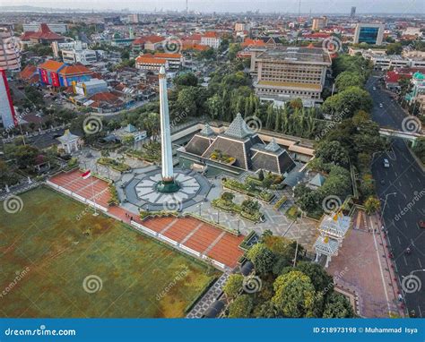 Tugu Pahlawan Monument In Surabaya Editorial Stock Photo Image Of