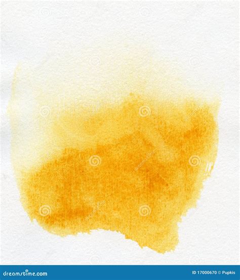 Abstract Yellow Watercolor Background Stock Photo Image Of Design