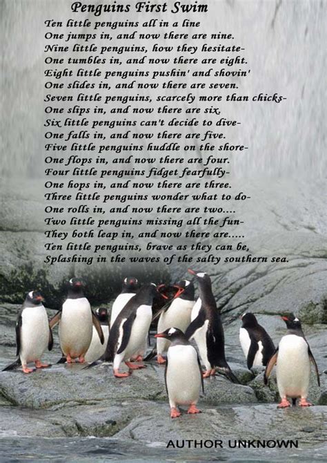 All information about penguin love quotes. Penguin Poems by unknown or other authors - Nature Poems