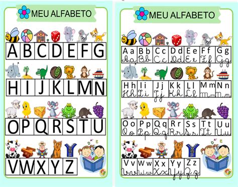Alfabeto Ilustrado Para Imprimir Vamos Aprender Tia Maju