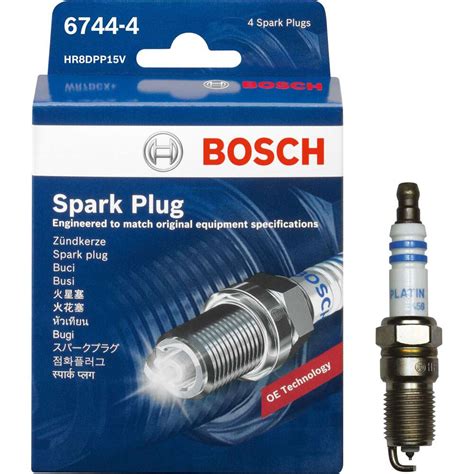 Bosch Platinum Spark Plug 6744 4 4 Pack Supercheap Auto New Zealand