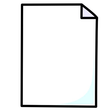 Blank Paper Cliparts Free Printable Templates For Your Creative Projects