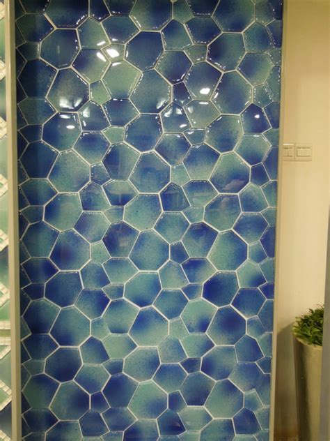 Waterjet Irregular Shaped Glass Mosaic Tile For Wall Decoration Buy