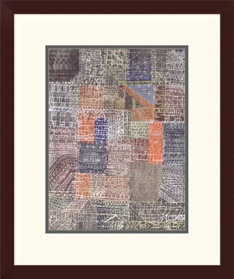 Vault W Artwork Structural Ii By Paul Klee Picture Frame Graphic Art