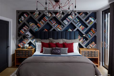 Testiera letto sfoderabile in cocco aiko. 8 Testiere del Letto che Sono anche Librerie, Belle e ...