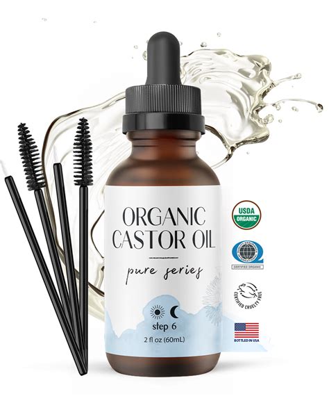 Pure Organic Castor Oil Natural Beauty Products Foxbrim Foxbrim Naturals