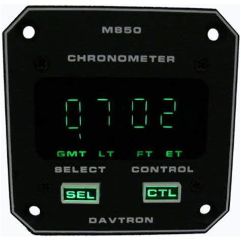 M850 Digital Clock Avionics And Supplies