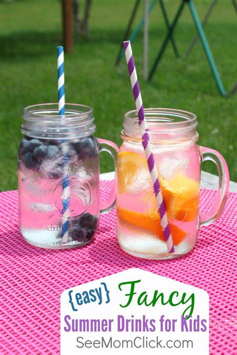 Easy Fancy Summer Drinks For Kids See Mom Click