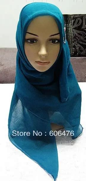 Mu Mix Colors Basic Style Muslim Square Scarf Cm Cm Pcs Per Dozen Islamic Hijabs