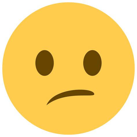 😕 Confused Face Emoji Color Codes