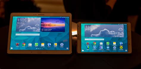 Samsungs Galaxy Tab S 105 And 84 Hands On With Samsungs 66mm Thin