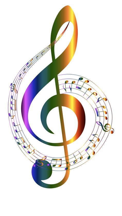 Download High Quality Music Notes Clipart Colorful Transparent Png