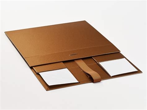 Copper A4 Deep Folding T Boxes With Changeable Ribbon Foldabox Usa