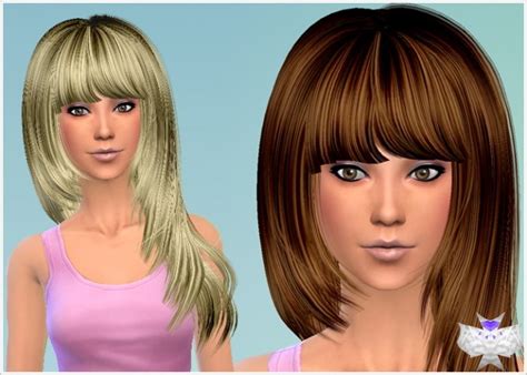 Conversion Hairs 3t4 Set 4 At David Sims Sims 4 Updates