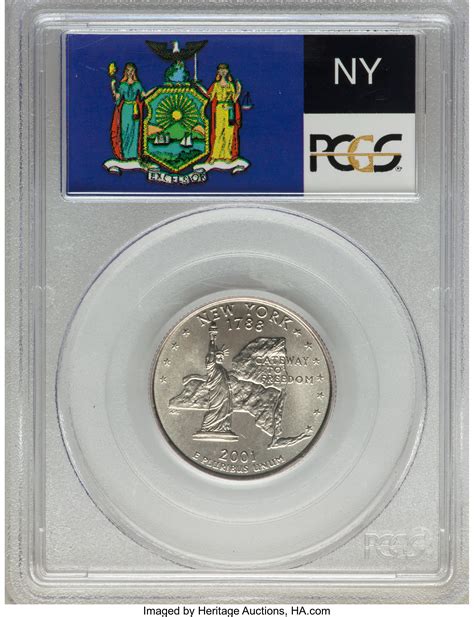 2001 P New York 50 Statehood Quarter Pricing Guide The Greysheet