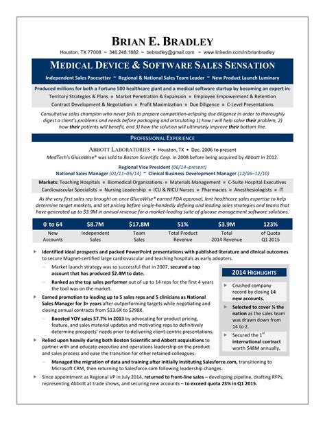Sales managers are responsible for directing sales teams, creating and implementing sales strategies, and maximizing company revenues. Medical Sales Manager Resume | Templates at ...