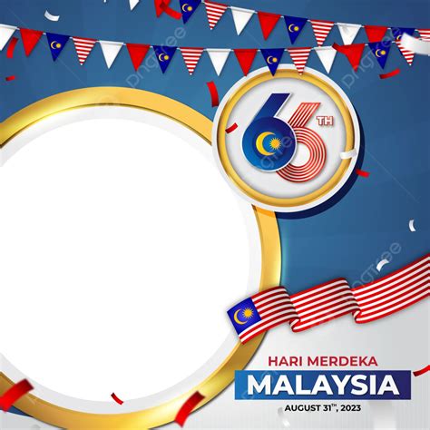 Twibbon 馬來西亞獨立日 66 年 2023 年 向量 馬來西亞 Twibbon 66 歲 馬來西亞 独立日长颈鹿向量圖案素材免費