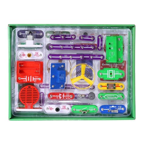 VFENG 335 Circuit Kits for Kids Circuit Experiment Kits Science Kits Electric Circuit Kits With 
