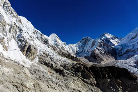 Snowy Mountains Of The Himalayas Stock Photo Image Of Park Himalaya