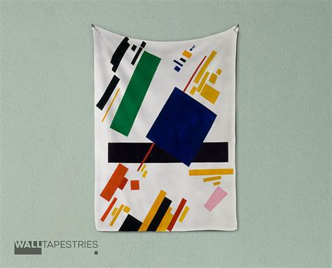 Suprematism Composition Kazimir Malevich Tapestry Wall Art Etsy
