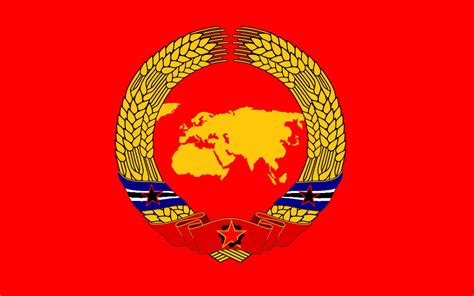 Union Of Socialist Eurasia Flag I Found It At Their Anthem While