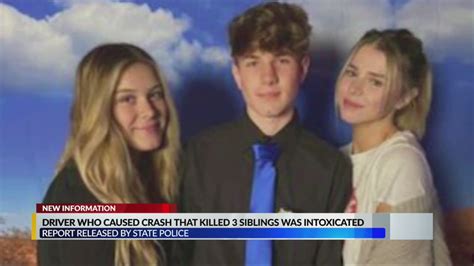 Driver Who Caused Crash That Killed 3 Siblings Was Intoxicated
