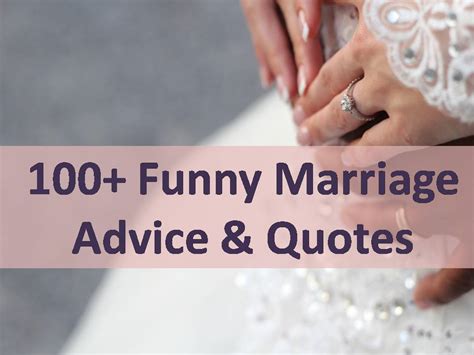 Funny Marriage Advice Quotes