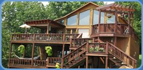 Lake tenkiller is located in the foothills of the ozark mountains surrounded with incredibly beautiful dogwood cabin rentals. The Cabin - Lake Chalet on Lake Tenkiller, Oklahoma