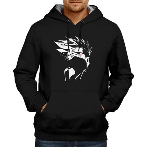 Buy Fashion And Youth Naruto Kakashi 2 Black Anime Hoodie Anime Jacket Sweatshirt Mens