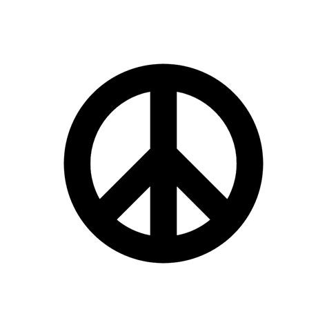 Peace Symbol Png Transparent Image Download Size 1000x1000px