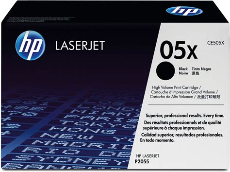 Maybe you would like to learn more about one of these? HP Cartouche toner 05X noir CE505X LaserJet P2055 6500 pages - Oridis AG