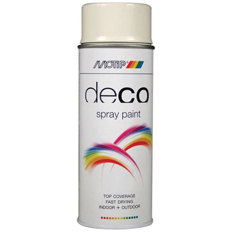 Plastikote Deco Spray Paint High Gloss Ral Grey White Ml