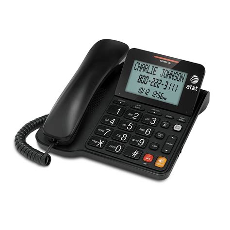 Atandt Cl2940 Corded Phone With Caller Idcall Waiting Speakerphone Xl