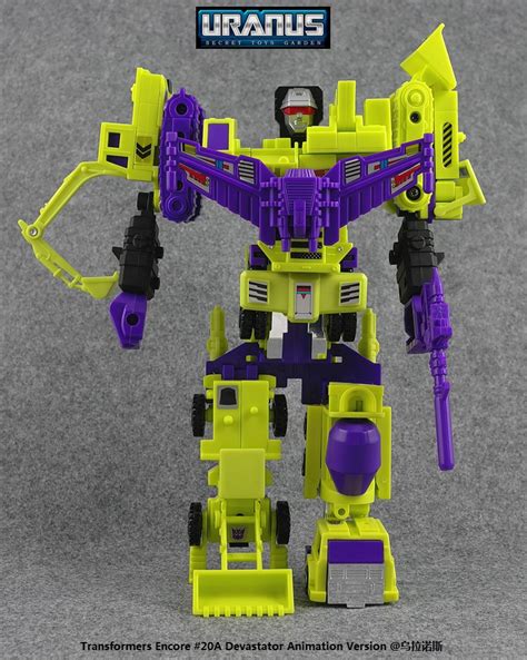 Transformers Encore 20a Devastator In Hand Images New G1