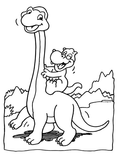 Kleurplaat Dinosaurus Gratis Dinosaurus Kleurplaten Voor Kinderen