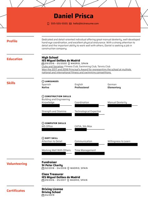 Fortunately, our examples, writing tips, and guide will show you how to write a resume with no experience that's strong enough to impress employers. Student Resume With No Experience Examples