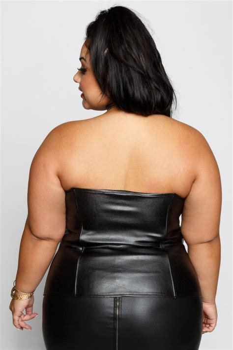 Chubby Babies Phat Ass Enzo Leather Skirt Curves Hips Plus Size